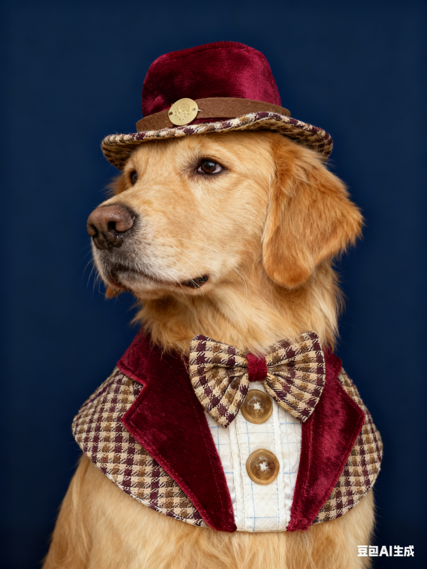 Vintage British Suit Scarf (Red)復古英倫西裝圍巾(紅色)