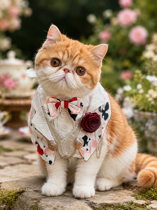 Pink gingham collar pet scarf for cats and dogs | GutsDogCom