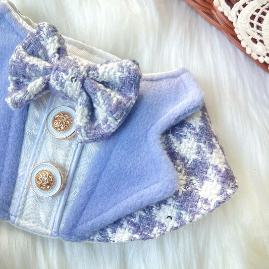 Taro Purple Noble Suit Pet Scarf product image 2 | GutsDogCom