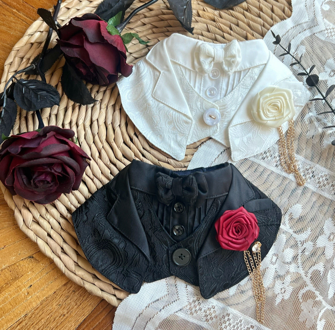 Classical White Attire Scarf 古典婚禮禮服圍巾