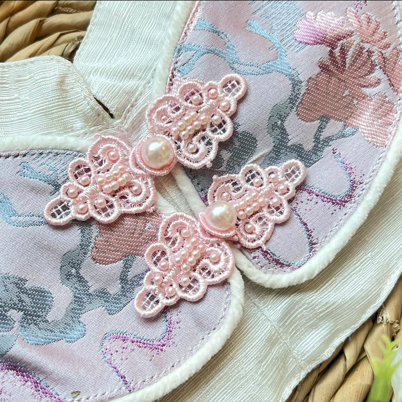 GDC0749 梅花唐裝圍巾