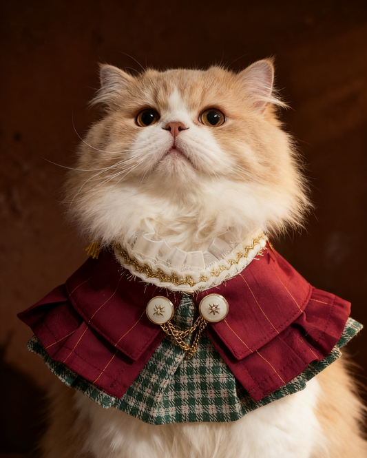 Emerald Houndstooth Countess Scaft 翡翠千鳥伯爵夫人領巾