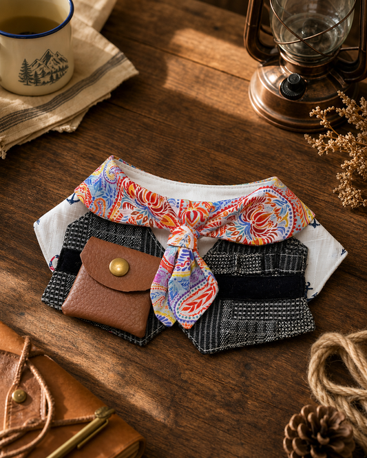 Western cowboy pet scarf for dogs and cats – Little Western Boy | GutsDogCom