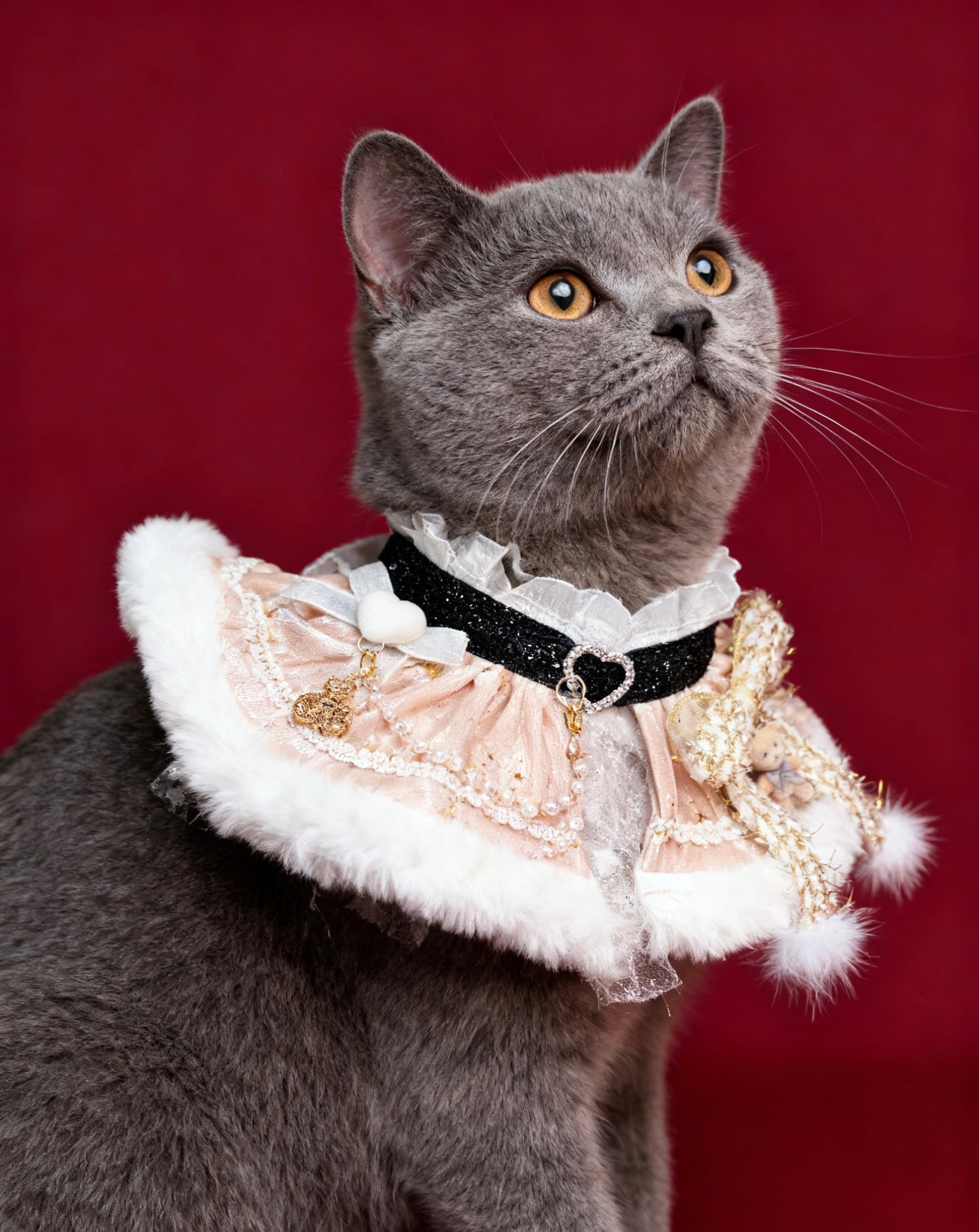 Christmas Gala Ball Scarf (Champagne Gold) 聖誕華麗舞會圍巾 (香檳金)