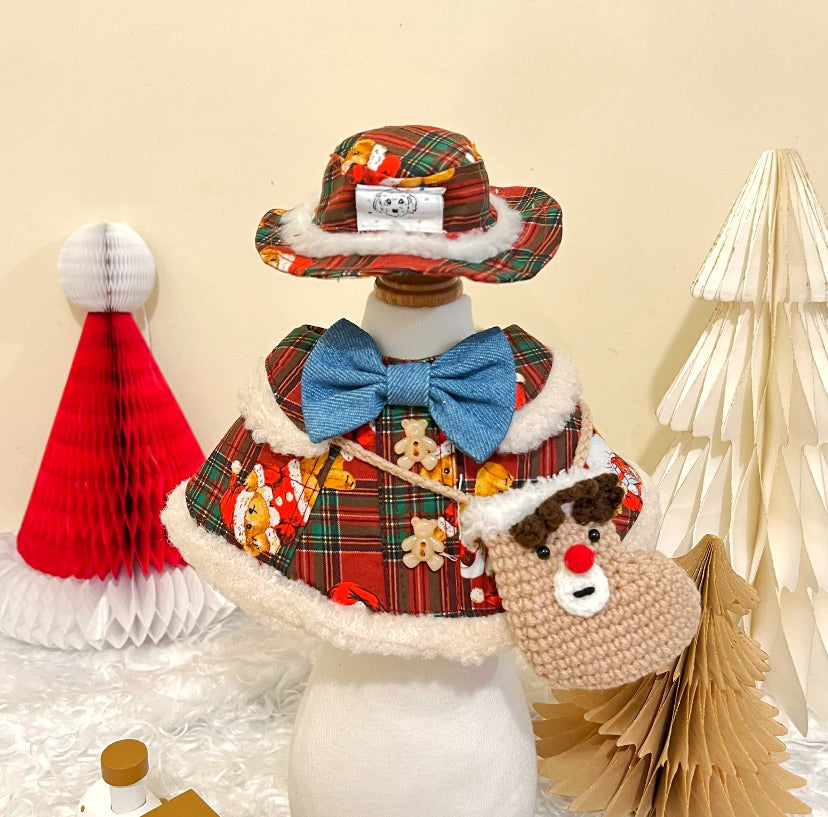 GDC0490 聖誕熊仔帽