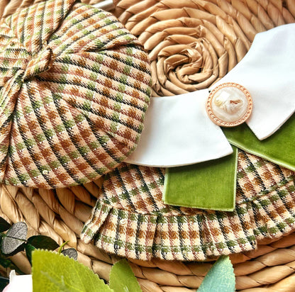 Women Vintage British Scarf (Green) 復古英倫女裝圍巾（綠色）