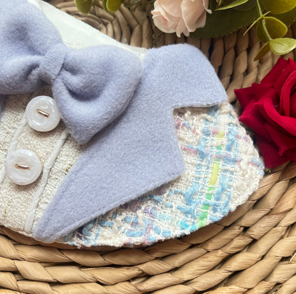 GDC0945 香芋紫貴族西裝圍巾