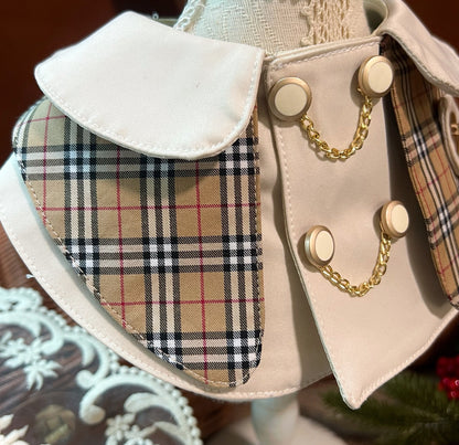 Classic Plaid Coat Scarf 經典卡其格乾濕褸圍巾