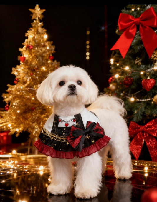 Glittering Starry Countess Pet Scarf product image 2 | GutsDogCom