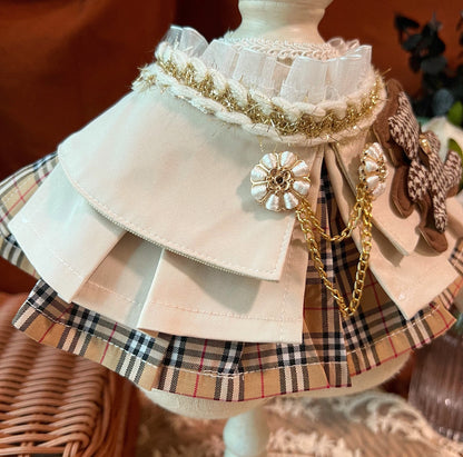 Classic Plaid Women Coat Scarf 經典卡其格女裝圍巾