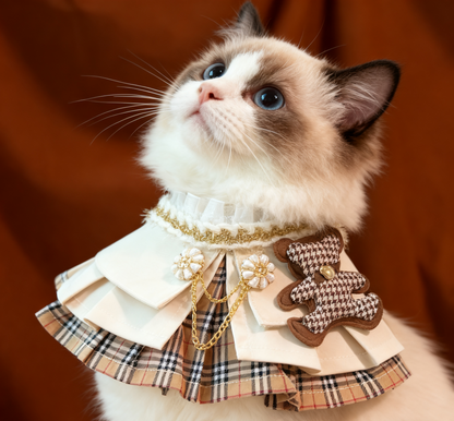 Classic Plaid Women Coat Scarf 經典卡其格女裝圍巾