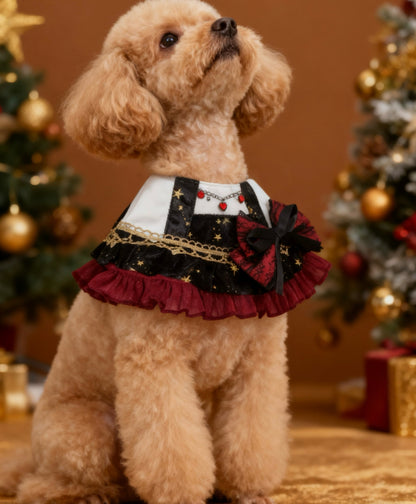 GDC1018 華麗璀璨星空伯爵夫人領巾