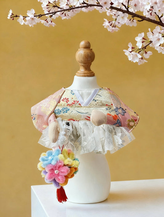 GDC1010 月影輕紡和服圍巾（手提花燈）