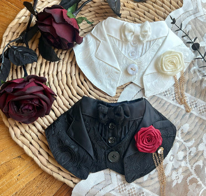 Classical Black Attire Scarf 古典婚禮禮服圍巾（黑色）