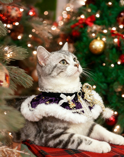 Christmas Gala Ball Scarf (Purple) 聖誕華麗舞會圍巾 (紫色）