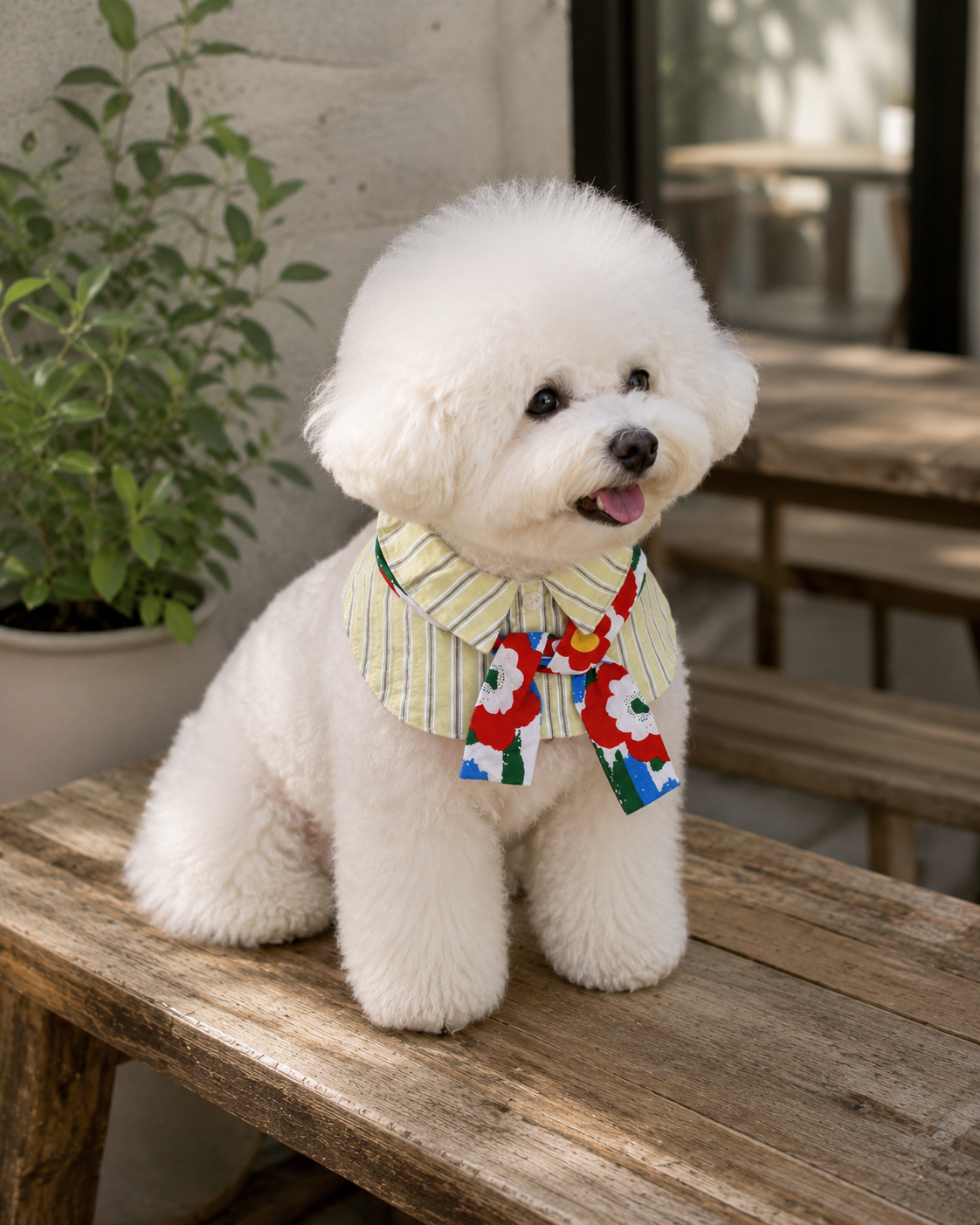 Sunny Resort Shirt Scarf - Boy