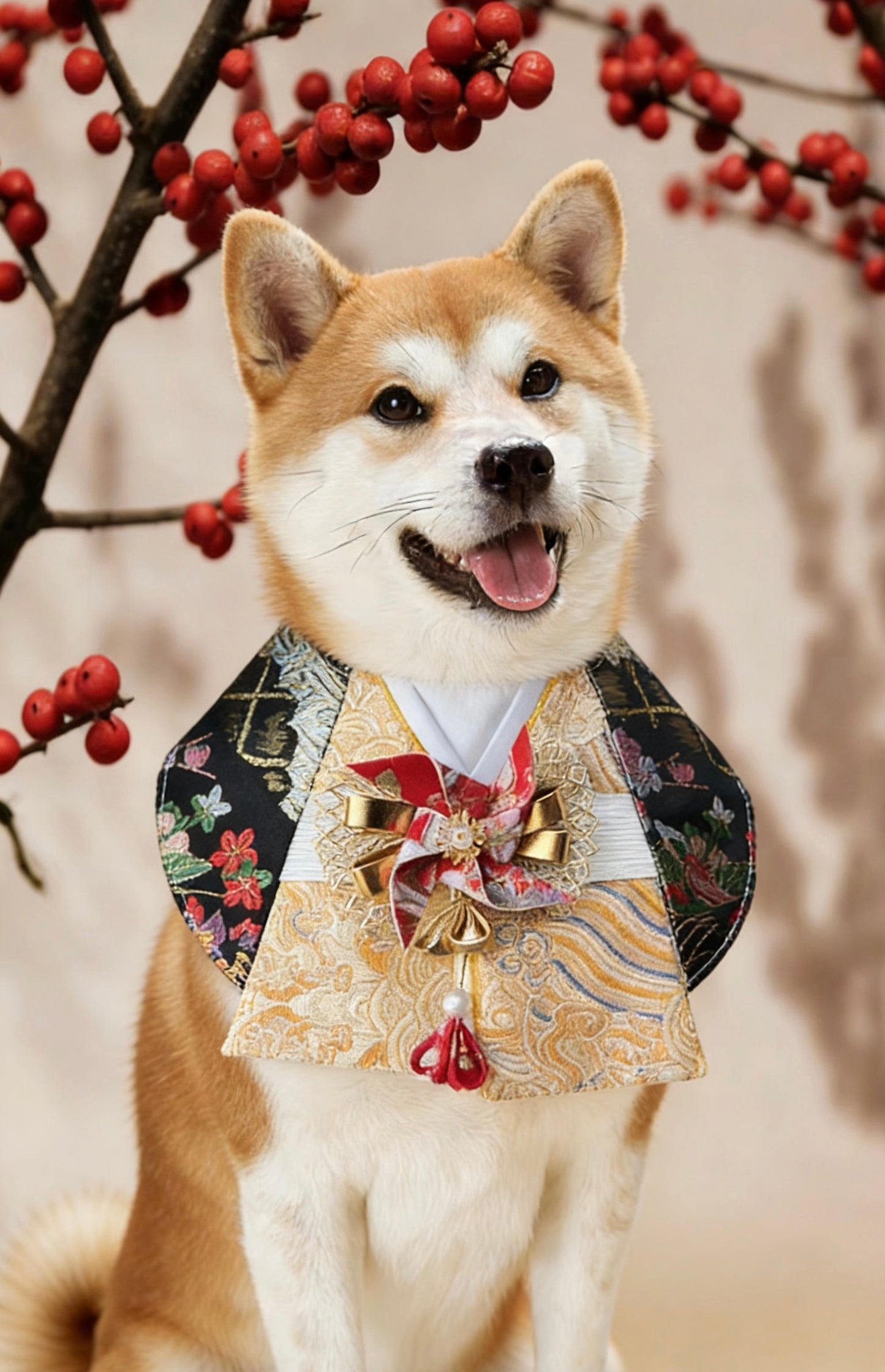 赤焰武士和服圍巾