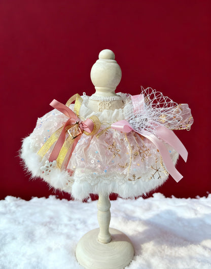 GDC1020 冰雪粉紅色圍巾