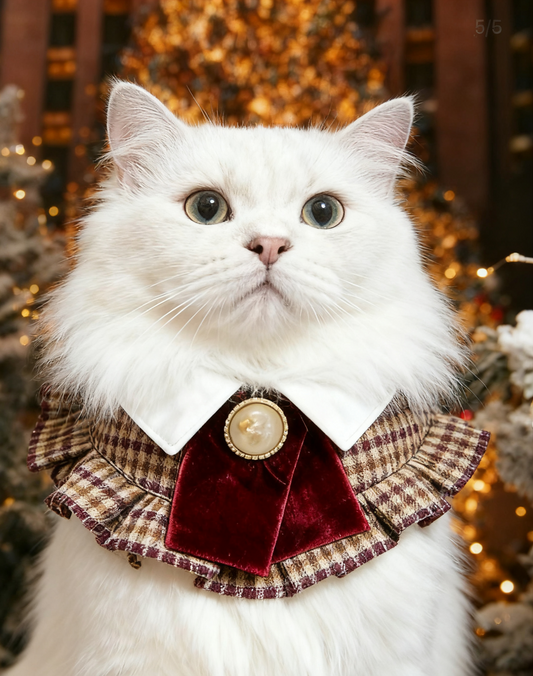 Women Vintage British Scarf (Red) 復古英倫女裝圍巾（紅色）