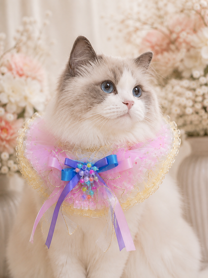 Starmist Moonhue Fairy Cape product view | GutsDogCom