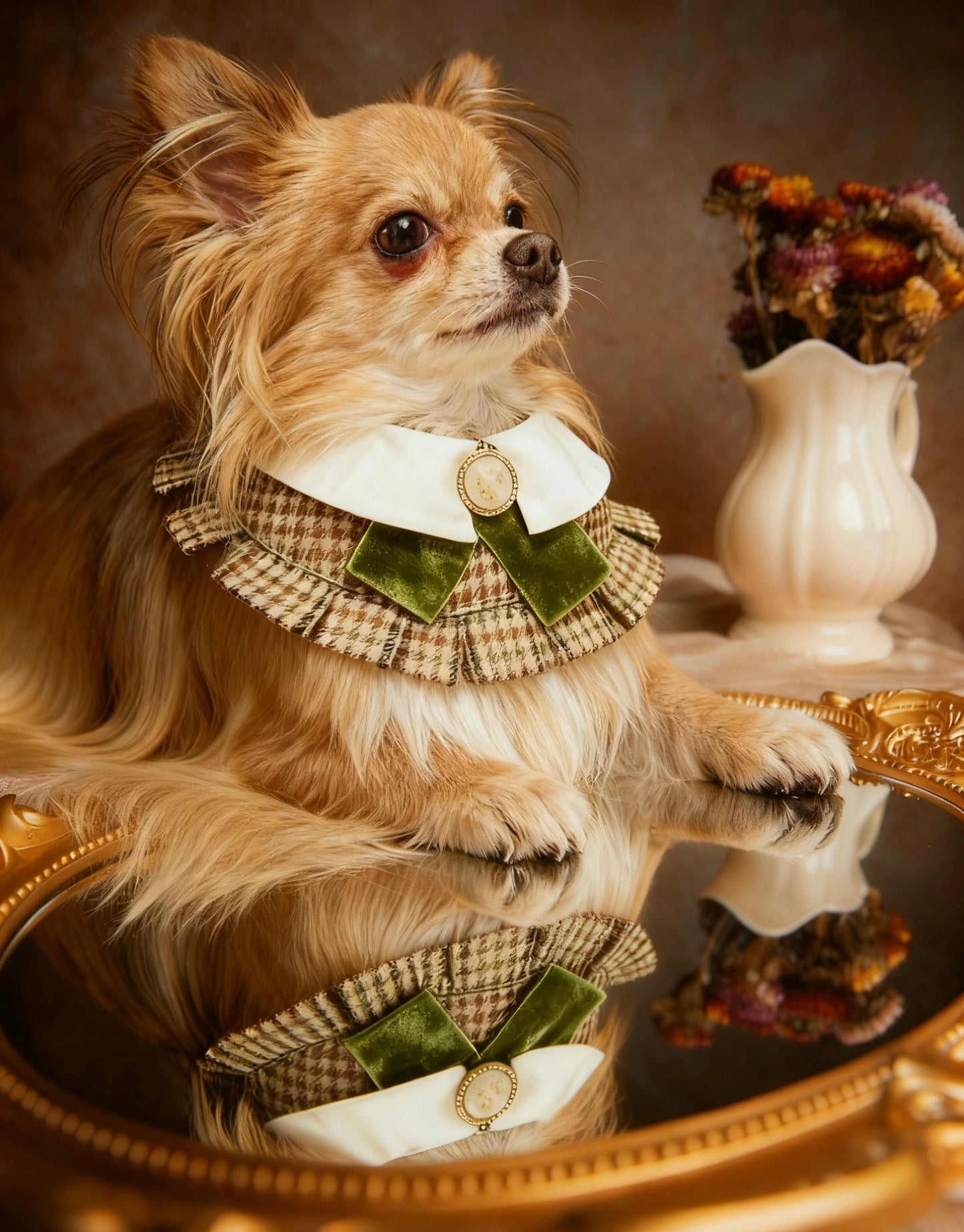 Women Vintage British Scarf (Green) 復古英倫女裝圍巾（綠色）