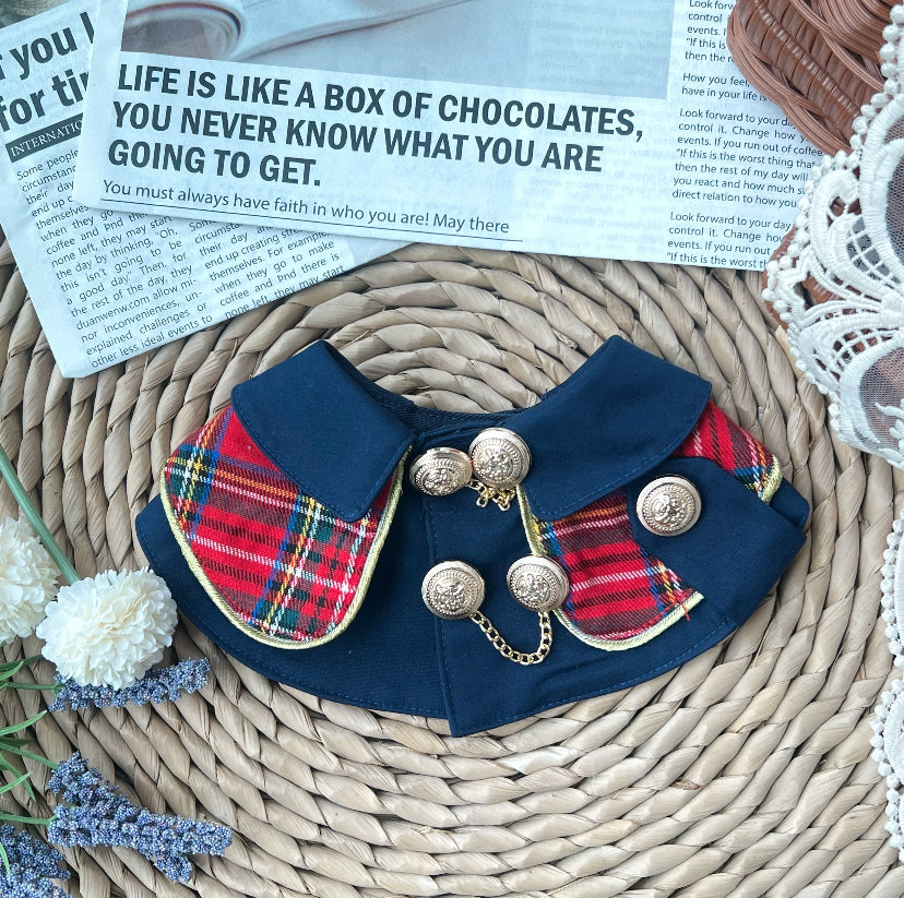 Classic Red Plaid Coat Scarf 蘇格蘭紅格乾濕褸圍巾