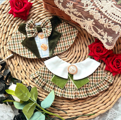 Women Vintage British Scarf (Green) 復古英倫女裝圍巾（綠色）