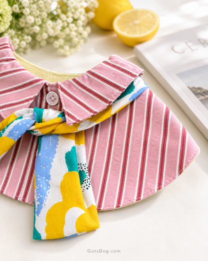 盛夏間條恤衫-男款 Sunny Stripe Shirt Collar Scarf – Boy