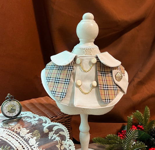 Classic Plaid Coat Scarf 經典卡其格乾濕褸圍巾