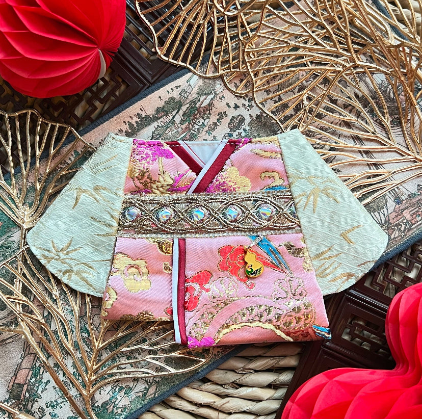 Lucky Phoenix Scarf 吉祥鳳凰圍巾（配金鳳凰吊墜）