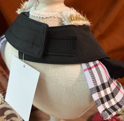 GDC0906 優雅天藍格女款圍巾