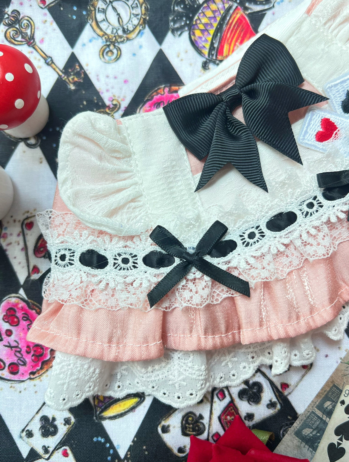 GDC0971 愛麗絲夢遊仙境裙（粉紅色）