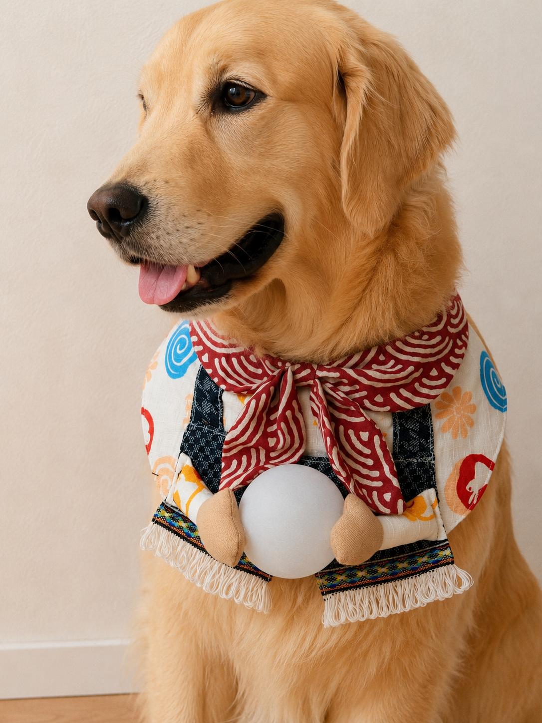 Japanese Moon Embrace Pet Scarf – GutsDogCom Mid-Autumn pet fashion