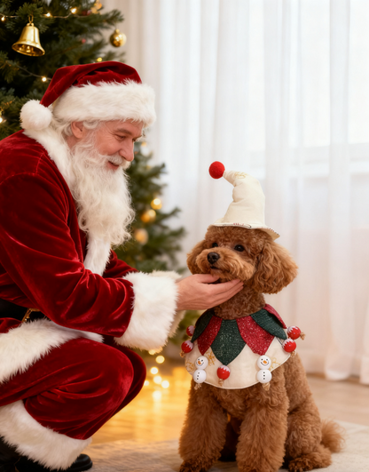 Christmas Forest Elf Scaft 聖誕森林小精靈圍巾