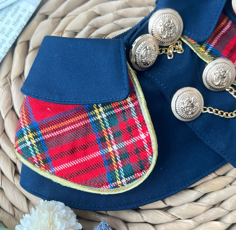 Classic Red Plaid Coat Scarf 蘇格蘭紅格乾濕褸圍巾