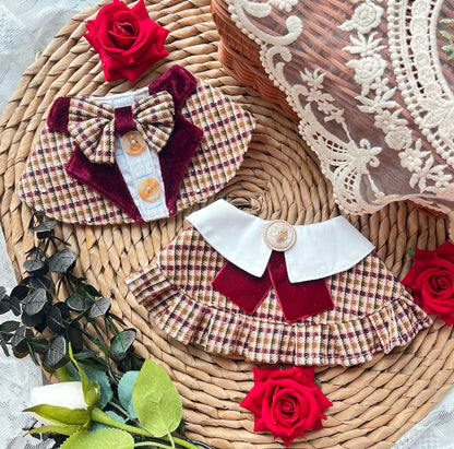 Women Vintage British Scarf (Red) 復古英倫女裝圍巾（紅色）