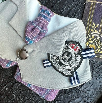 Harry Potter Campus Men's Scarf (Violet Blue) 哈利波特校園男裝圍巾 (紫藍格)