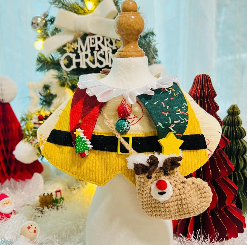 Christmas Joyous Clown Scarf 聖誕歡樂小丑圍巾