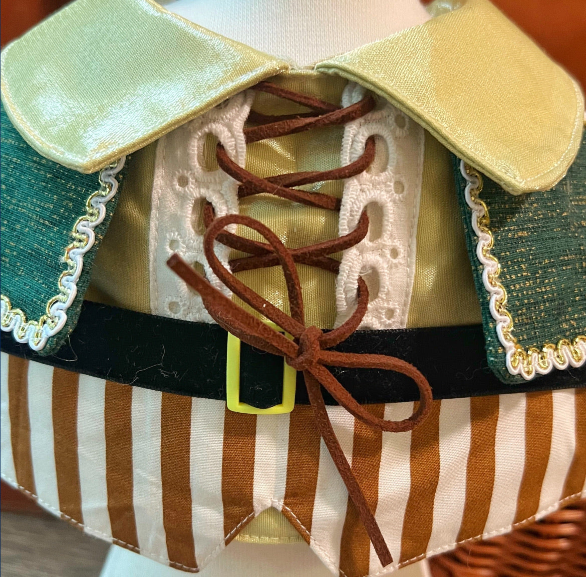 GDC0921 綠野森林小精靈圍巾