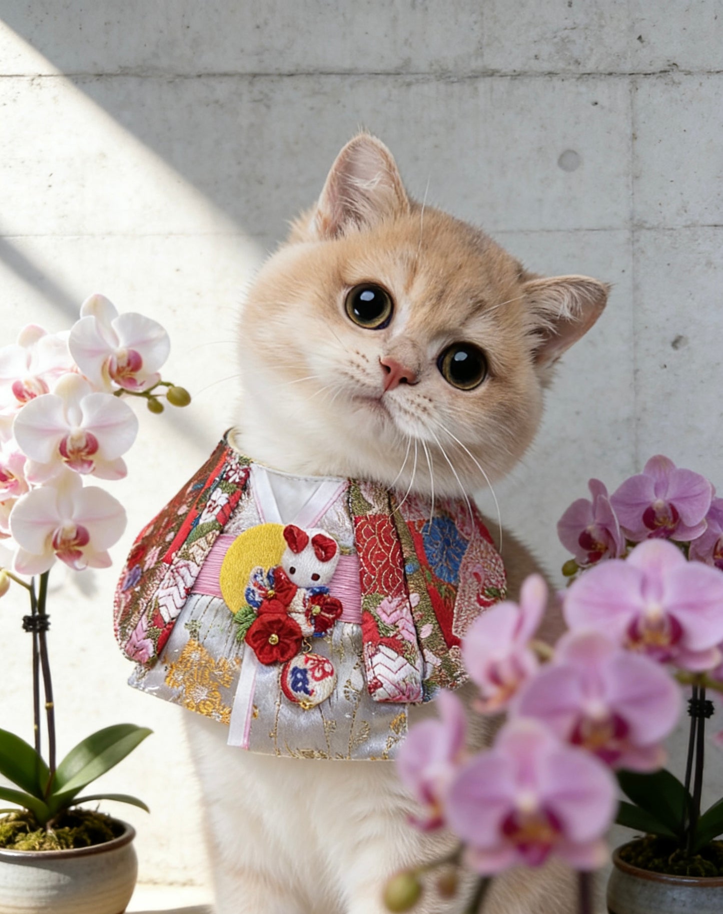 Moonglow Haregauze Kimono Scarf (Women's) 月華兔紗和服圍巾（女款）