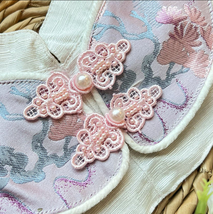 GDC0749 梅花唐裝圍巾