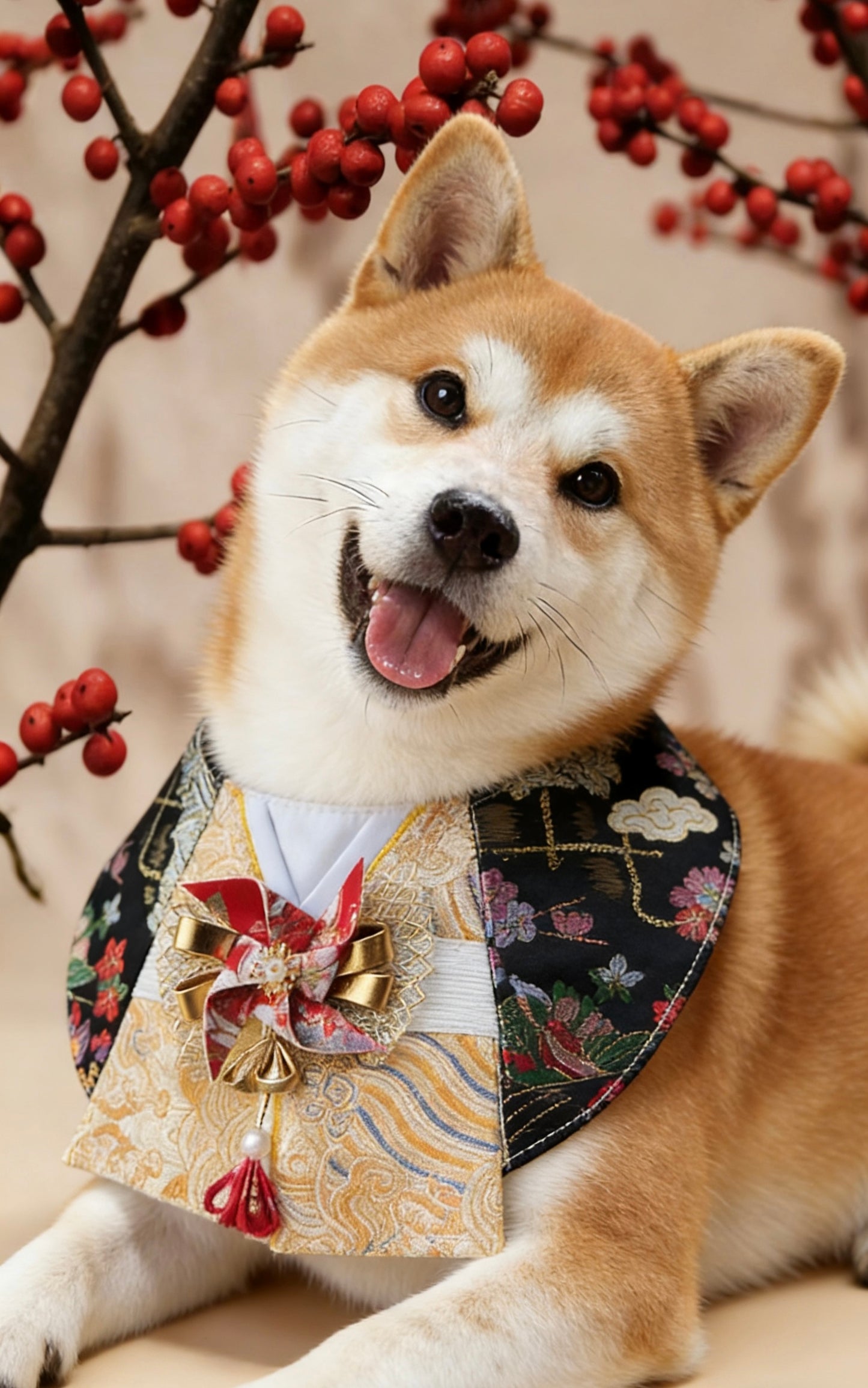 赤焰武士和服圍巾