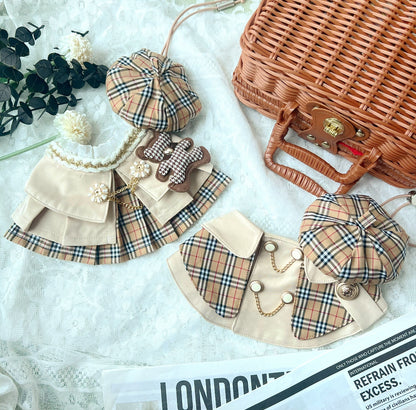 Classic Plaid Coat Scarf 經典卡其格乾濕褸圍巾