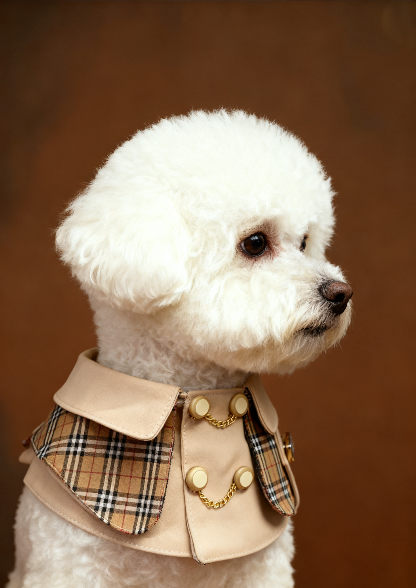 Classic Plaid Coat Scarf 經典卡其格乾濕褸圍巾