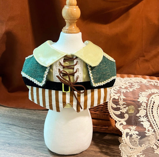 GDC0921 綠野森林小精靈圍巾