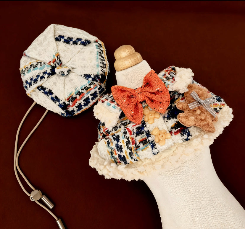 GDC0551 彩格粗毛熊仔恤衫