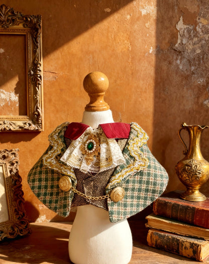 Emerald Houndstooth Ducal Scaft
 翡翠千鳥伯爵領巾