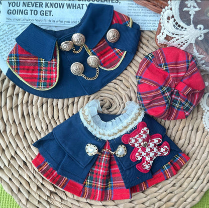 Classic Red Plaid Coat Scarf 蘇格蘭紅格乾濕褸圍巾