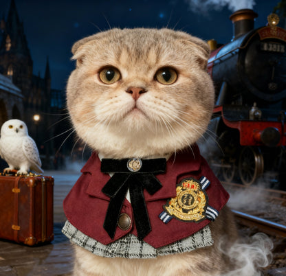 Harry Potter Campus Women's Scarf (Gray) 哈利波特校園女裝圍巾 (灰格)