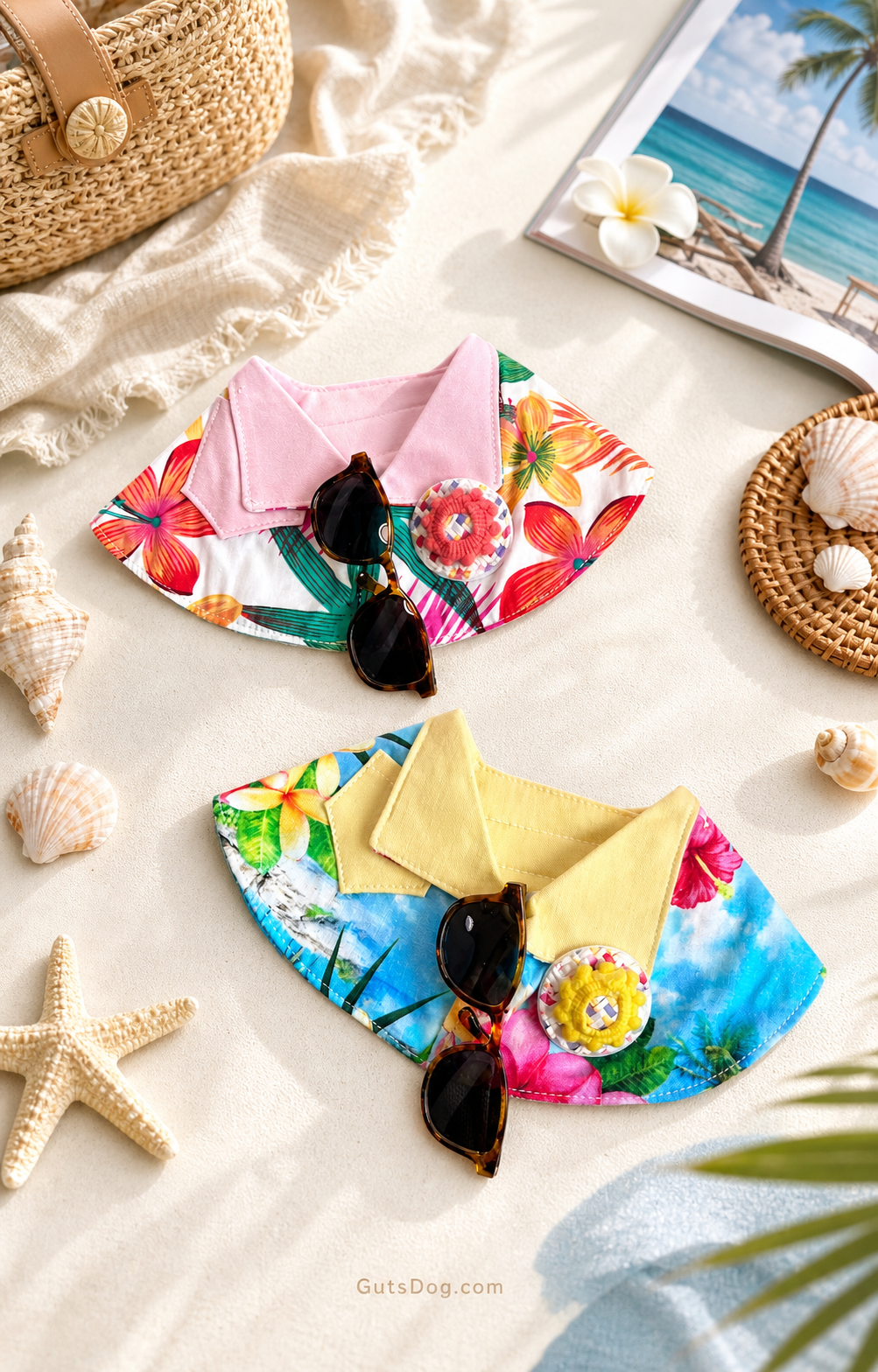 夏威夷恤衫系列-粉紅之海  Hawaiian Shirt Collection – Blush Coast
